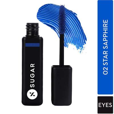 Sugar Cosmetics Bold Unfold Waterproof Mascara - 02 Star Sapphire 10 ml - Mascaras