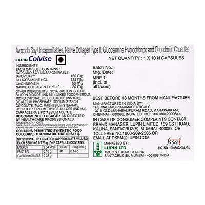LUPIN COLVISE Capsule 10's - Supplements-Sup