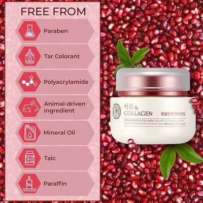 The Face Shop Pomegranate And Collagen Volume Lifting Eye Cream 50 Ml - Under Eye Creams & Serums