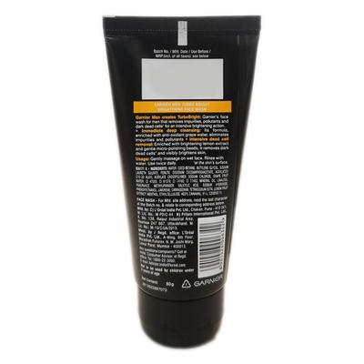 Garnier Men Turbo Bright Brightening Face Wash 50 gm - Face Wash & Cleansers