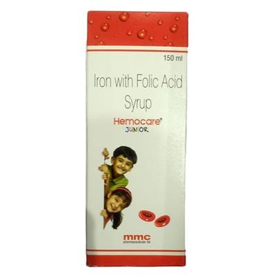 HEMOCARE JUNIOR Syrup 150ml - Iron Supplement/Anaemia-Vma