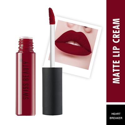 Swiss Beauty Soft Matte Liquid Lipstick - (Heart Breaker) 6 ml - Liquid Lipsticks