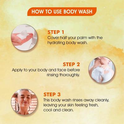 Medimade Honey And Sandal Body Wash (Pack of 2) 1's - Shower Gels & Body Wash