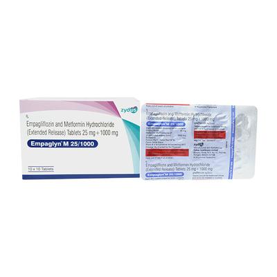 EMPAGLYN M 25/1000 Tablet 10's - Diabetes-Ant