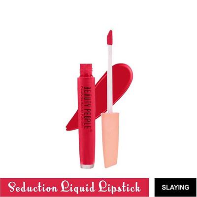 Beauty People Seduction Liquid Lipstick with Vit E and Rose Oil 17 Slaying 3.5 ml - Liquid Lipsticks