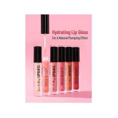 Swiss Beauty Shine and Plump Non - Sticky and Hydrating Lip Gloss, Shade - 05 4 gm - Lip Glosses
