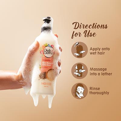 Buds & Berries Rice Water and Chia Seeds Shampoos 300 ml - Shampoos