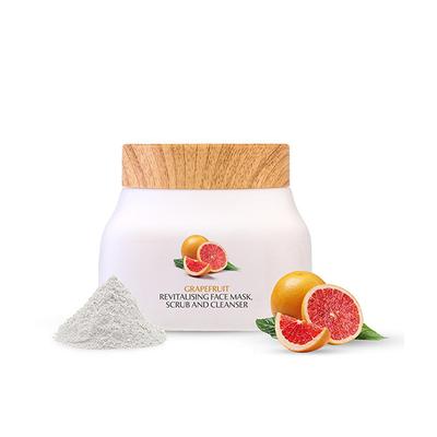 PureSense Grapefruit Revitalising Face Mask, Scrub And Cleanser 140 ml - Scrubs & Exfoliants