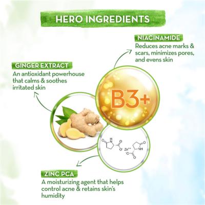 Mamaearth Skin Correct Face Serum - Niacinamide & Ginger Extract 30 ml (N) - Face Serum