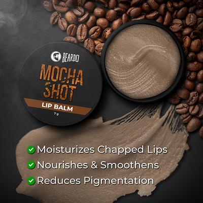 Beardo Mocha Shot Lip Balm 7 gm - Lip Balms