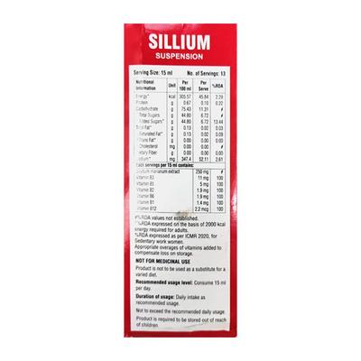 SILLIUM Suspension 200ml - Supplements-Vam
