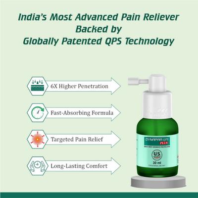 Dynapar Qps Plus Solution 30ml - Pain Relief Spray