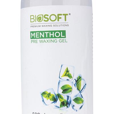 Biosoft Menthol Pre Wax Gel 500 ml - Shaving & Hair Removal