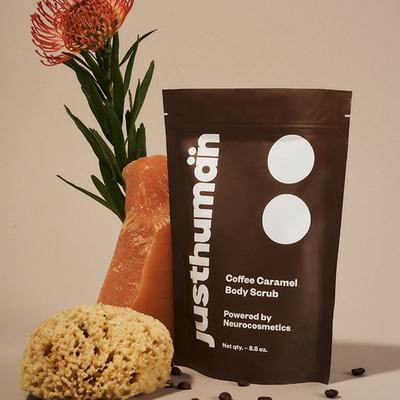 Justhuman Coffee Caramel Body Scrub 250 gm - Scrubs & Exfoliants