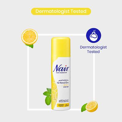 Nair Hair Removal Spray - Lemon 200 ml - Hair Removal Accessories