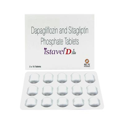 ISTAVEL D 5/100 Tablet 15's - Diabetes-Ant