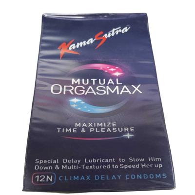 Kamasutra Mutual Orgasmax Condoms 12's - Plain/Flavoured Condoms
