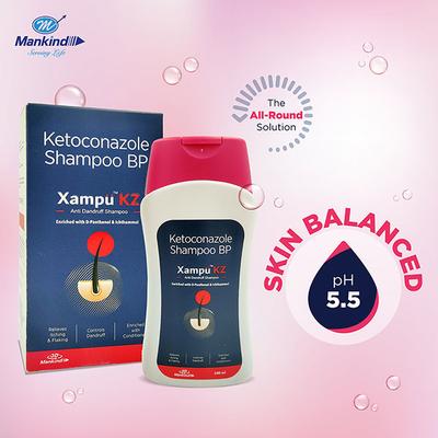 XAMPU KZ Shampoo 100ml - Dandruff-TAA