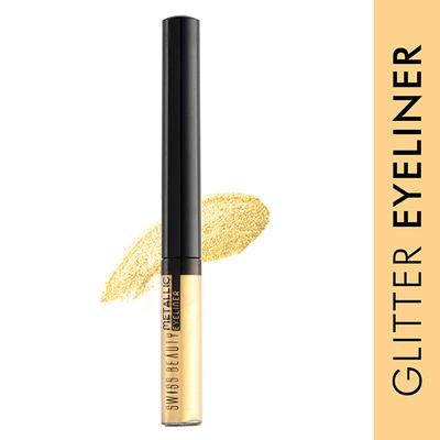 Swiss Beauty Metallic Eyeliner - (Shade-1) 3.2 ml - Eyeliners