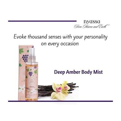Nyassa Deep Amber Body Mist 150 ml - Body Mist/Spray