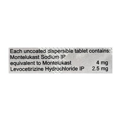 Montemac L Kid Tablet 10'S - Allergies-Ant