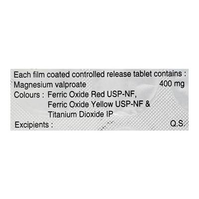 Magprol CR 400mg Tablet 10'S - Epilepsy/Convulsion-Ant