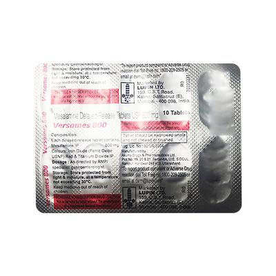 LUPIN VERSAMES 800 Tablet 10's - Ulcerative Colitis/Bowel Inflammatory Disease-GIT