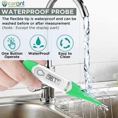 Carent Flexible Digital Thermometer (DMT437) - Green 1's - Health Monitors And Equipment