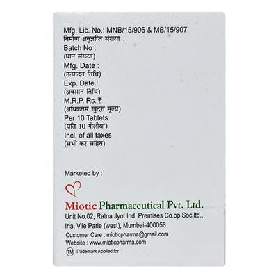 ENZOTIC Tablet 10's - Pain relief-Ano