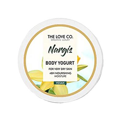 The Love Co. Nargis Body Yogurt - 72 Hour Intense Hydrating Shea Body Butter - Deep Moisturization for Winters With Pure Shea Butter for Nourishing Essential Body Care 200 gm - Body Butter