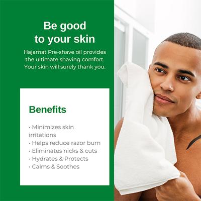 Hajamat Ultra-Comfort Pre-Shave Infused With 9 Natural Oils 50 ml - Pre & Post Shaves