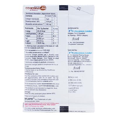 CO ROSIFLEX ACE Delicious Orange Flavour Sachet 7gm - Bone Metabolism-Sup