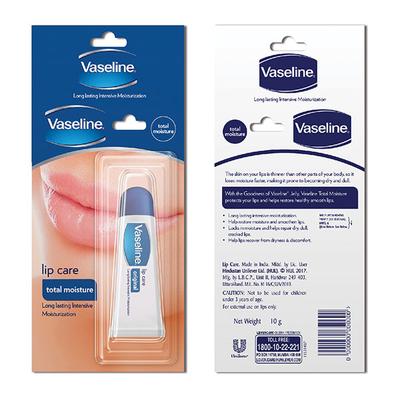 Vaseline Lip Care Total Moisture for chapped lips and dry skin 10 gm - Lip Balms