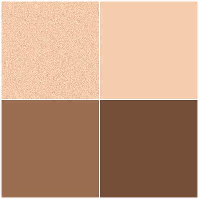 Matt Look Show it off Contour & Highlighter Combo Palette, All-In-1 Face Makeup Kit, Sand-01 18 gm - Contour