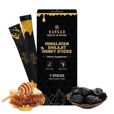 Bargad Himalayan Shilajit Honey Sticks - Classic Flavour 7's - Speciality Medicines