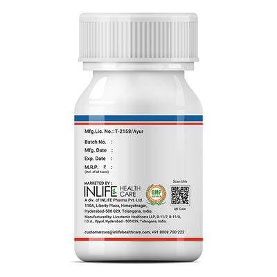 INLIFE Guduchi 500 mg Veg Capsule 60's - Herbal Dietary Supplement
