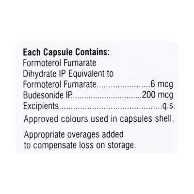 PULMOSMART 200 Capsule 30's - Asthma/COPD-Ast