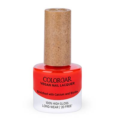 Colorbar Vegan Nail Lacquer - Chilli Red 8 ml - Nail Polish