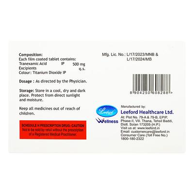 Redotrex 500mg Tablet 10'S - Bleeding Disorders-Hae
