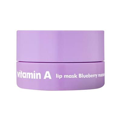 The Face Shop Vitamin A Lip Mask with Blueberry Extracts, Shea Butter for Soft, Plump Lips 7 gm - Lip Mask