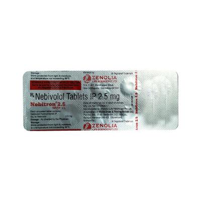 NEBITRON 2.5mg Tablet 10's - Hypertension-Bet