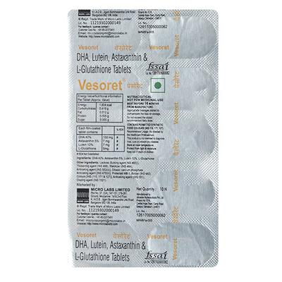 VESORET Tablet 10's - Supplements-Sup