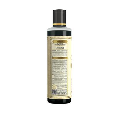 KHADI NATURAL 18 HERBS HAIR OIL PARABEN MINERAL OIL FREE 210 ml - Hair Oils