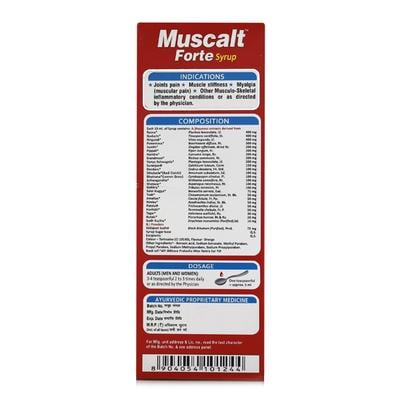 Aimil Muscalt Forte Syrup 200 ml - Speciality Medicines