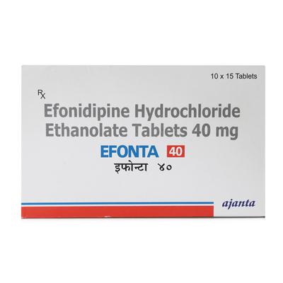 EFONTA 40mg Tablet 15's - Hypertension-Cal