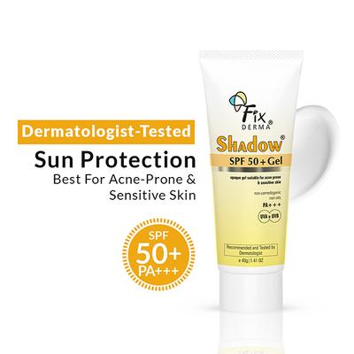 Fixderma Shadow Sunscreen SPF 50 + Gel Sun Screen Protector 40 gm - Body Sunscreen