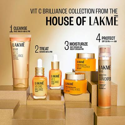 Lakme Vitamin C Brilliance Night Cream with Vitamin C 50 gm - Day Cream