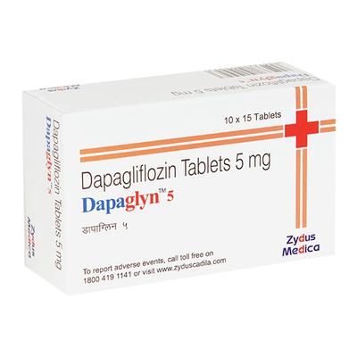 DAPAGLYN 5 Tablet 15's - Diabetes-Ant