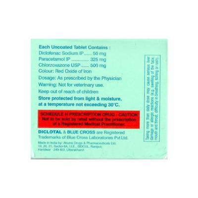 Diclotal + MR Tablet 10'S - Pain relief-Nsa