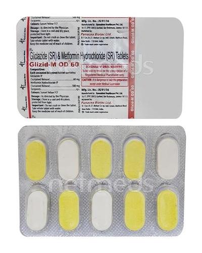 Glizid M OD 60mg Tablet 10'S - Diabetes-Ant